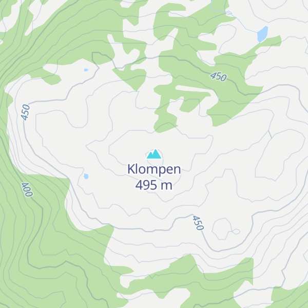 Map of Klompen