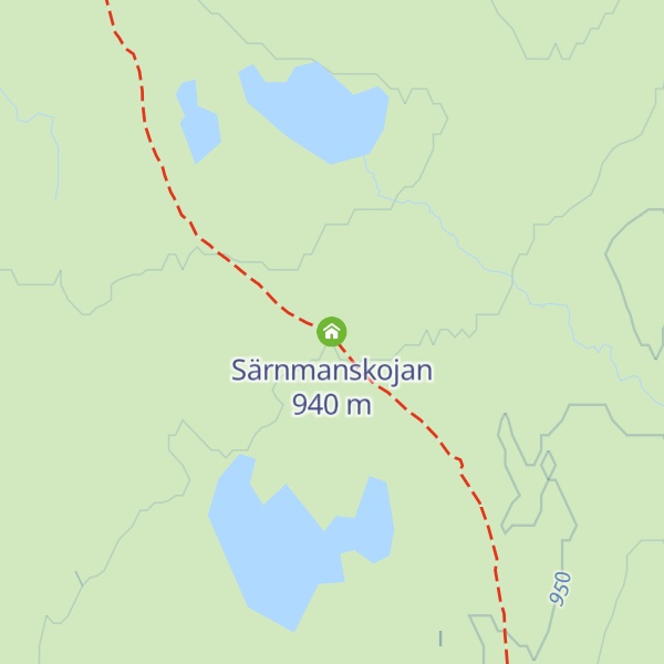 Map of Särnmanskojan