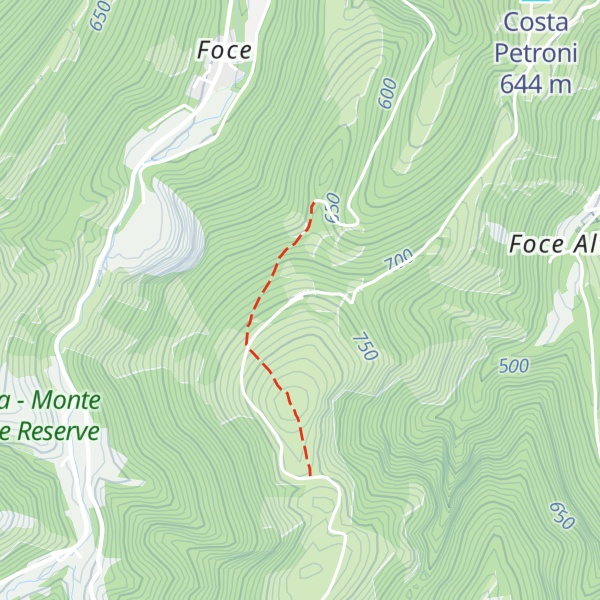 Map of Rifugio Monte Roma