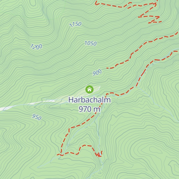 Map of Harbachalm