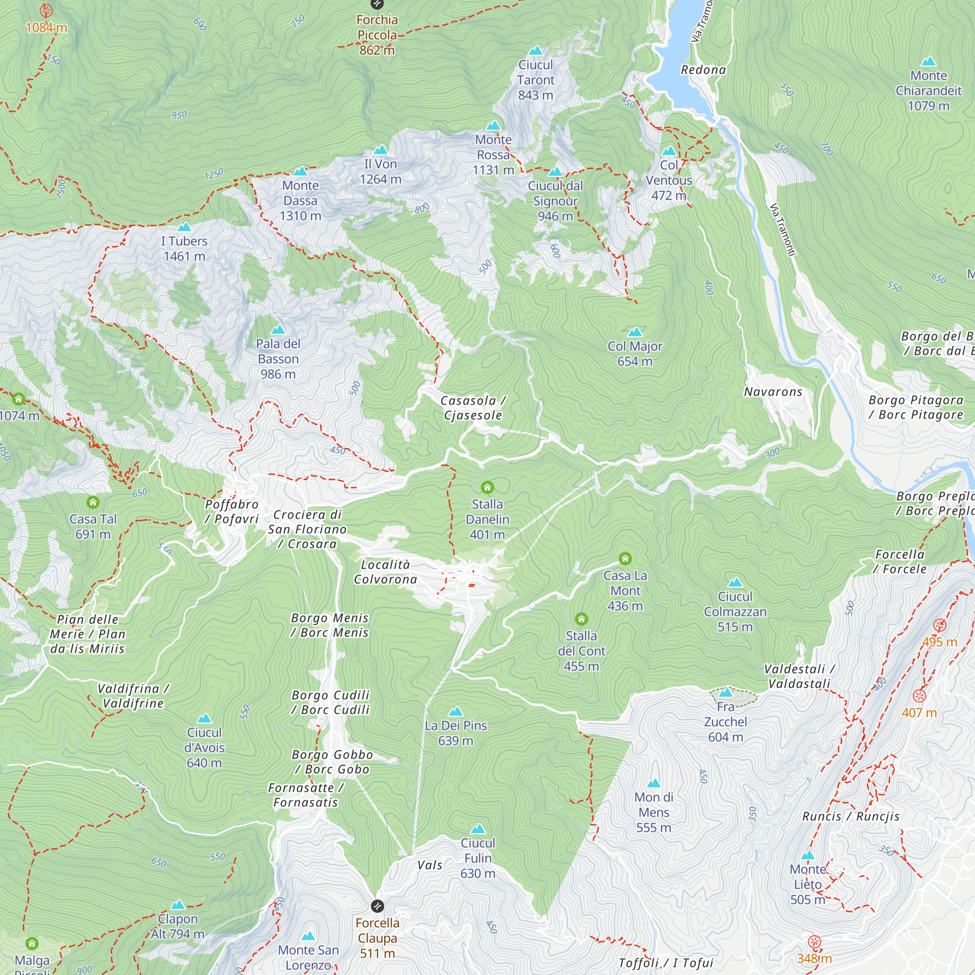 Stalla Danelin map