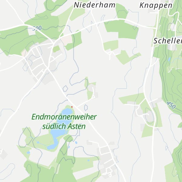 Map of Hüttenau