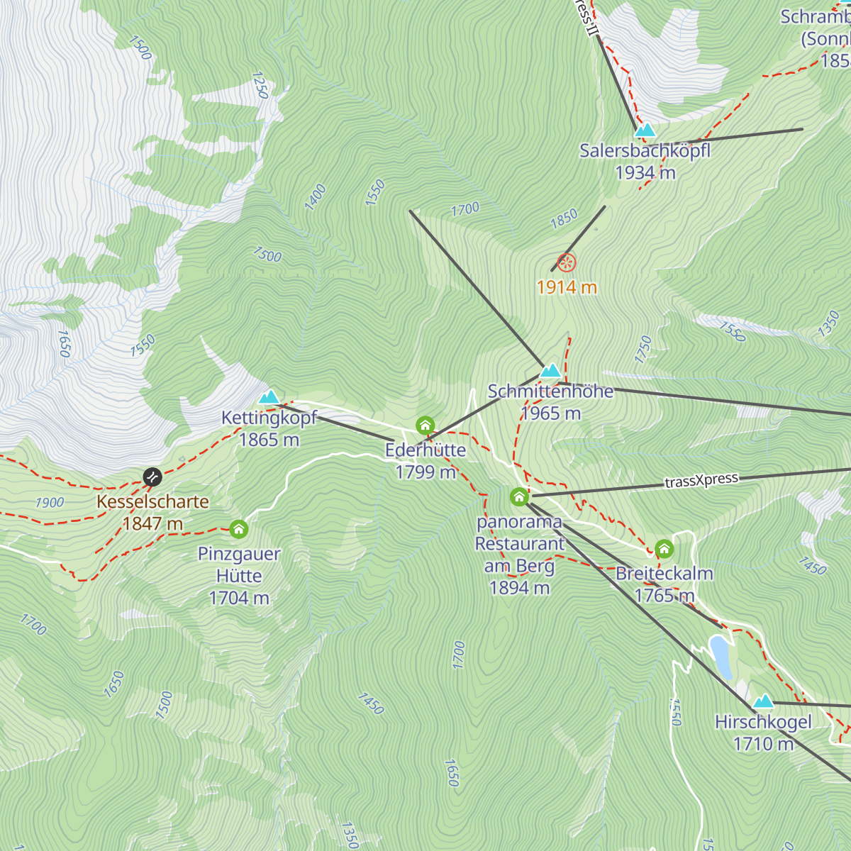Ederhütte map