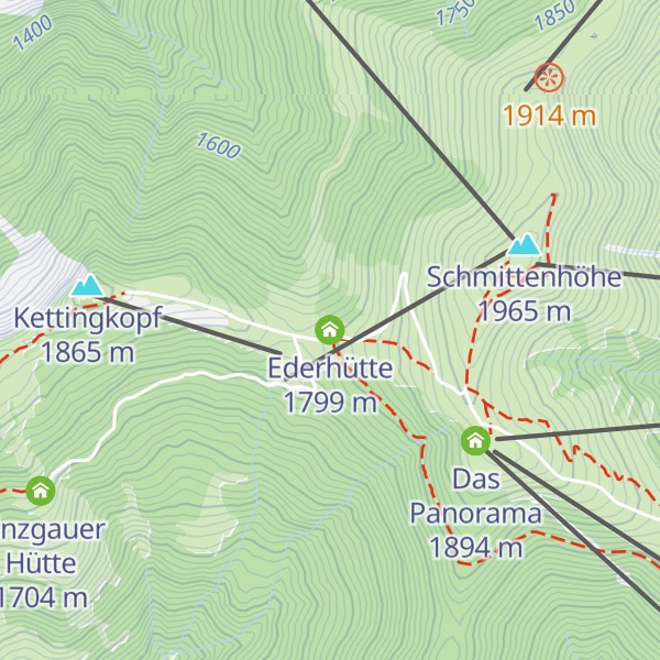 Map of Ederhütte