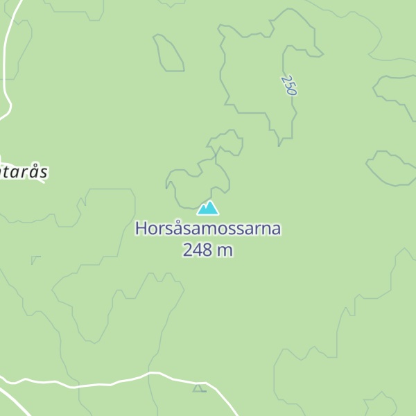 Map of Horsåsamossarna