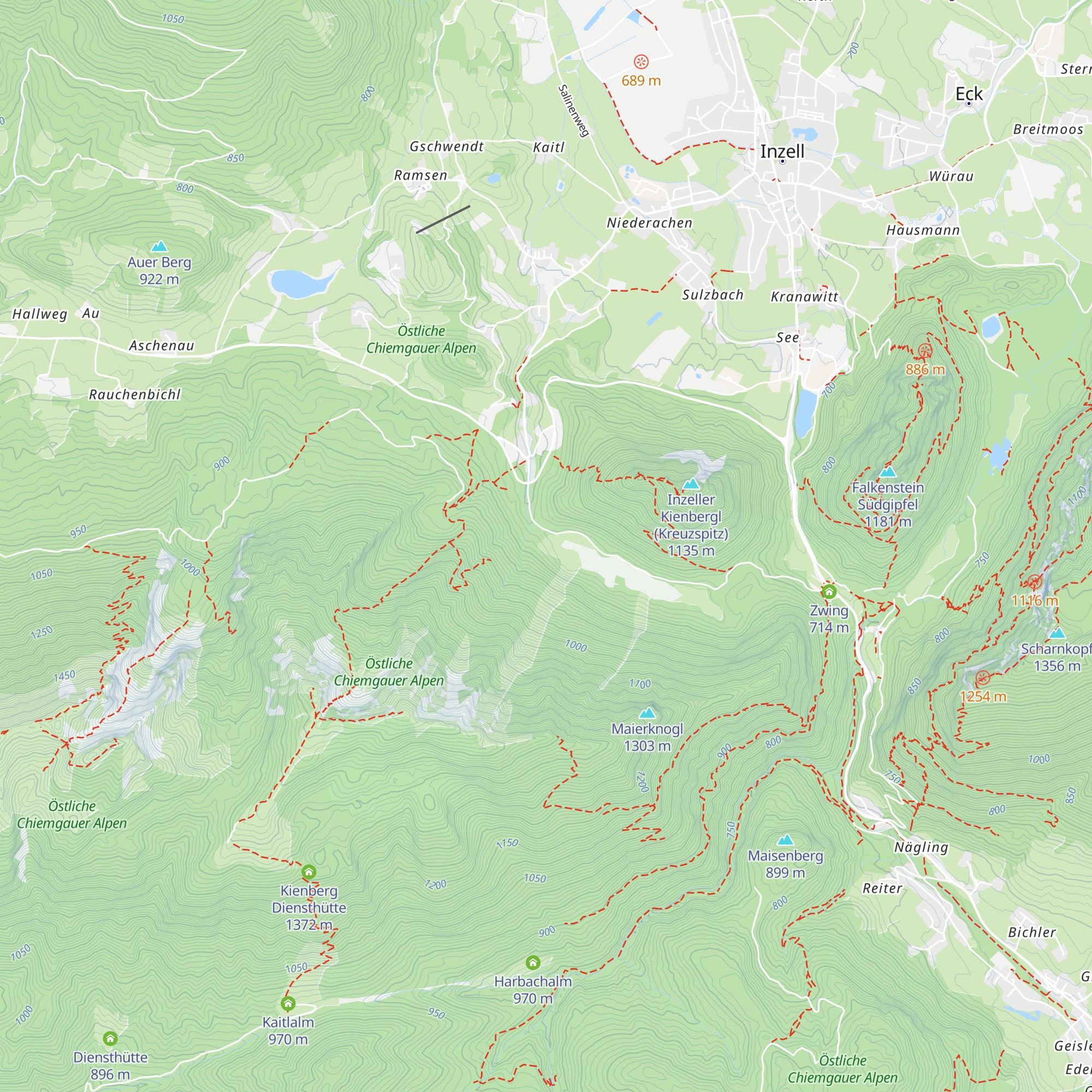 Moaralm map