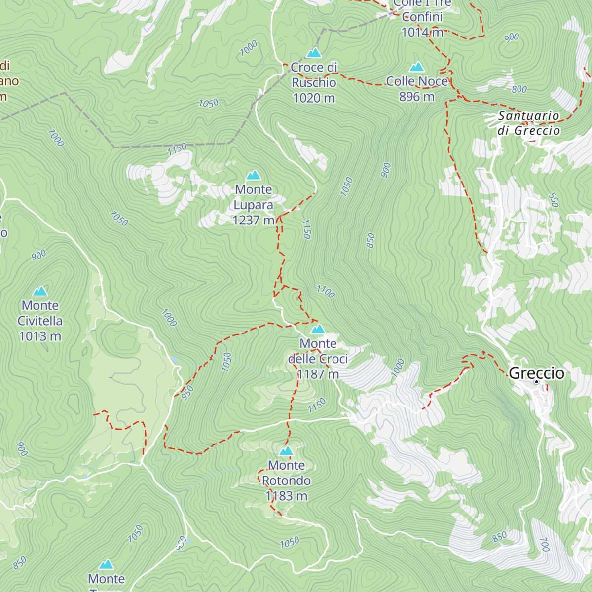 Rifugio Cappelletta map