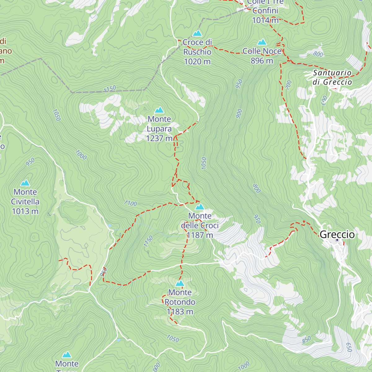 Rifugio Cappelletta map