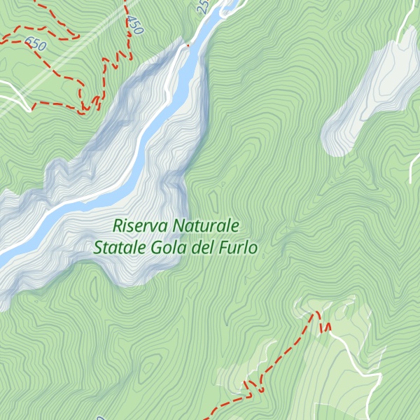 Map of Monte del Ferro