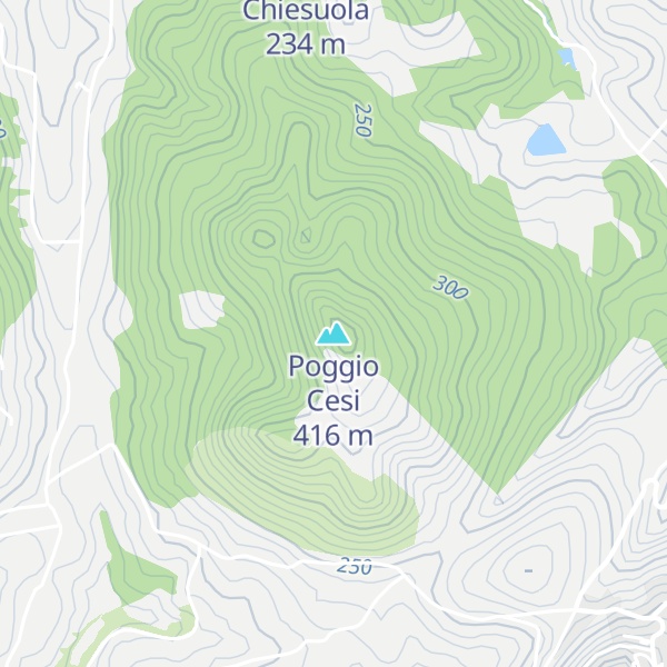 Map of Poggio Cesi