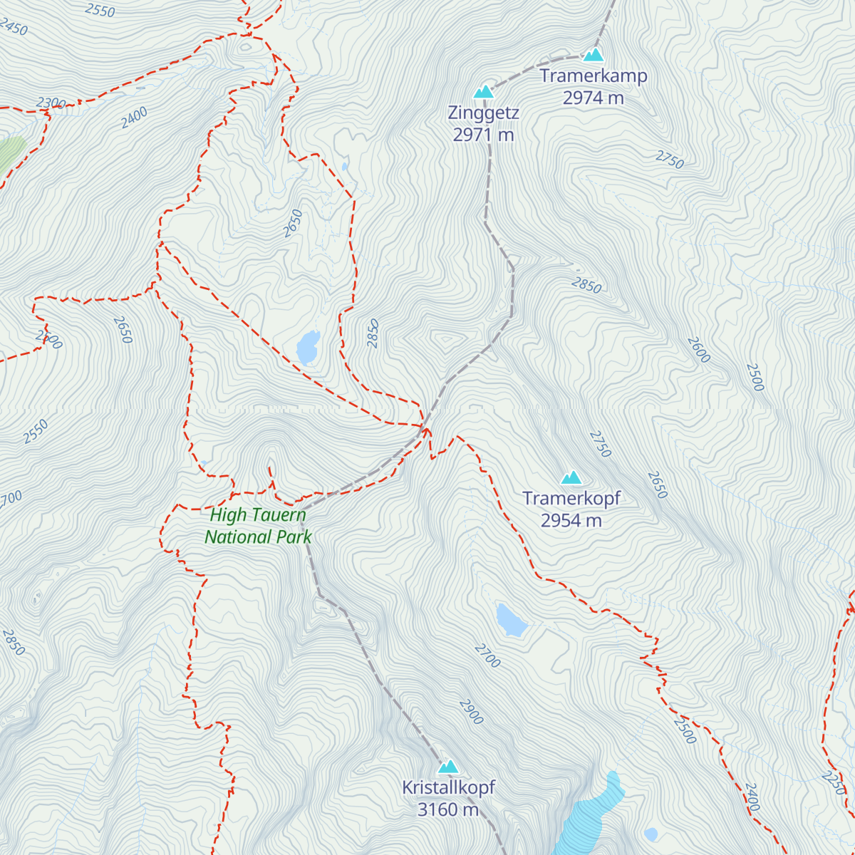 Gernot-Röhr-Biwak map