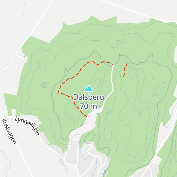 Map of Dalsberg