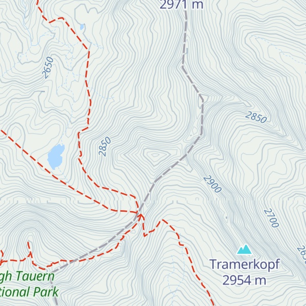 Map of Gridenkarköpfe