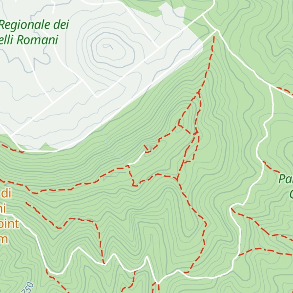 Map of Maschio delle Faete