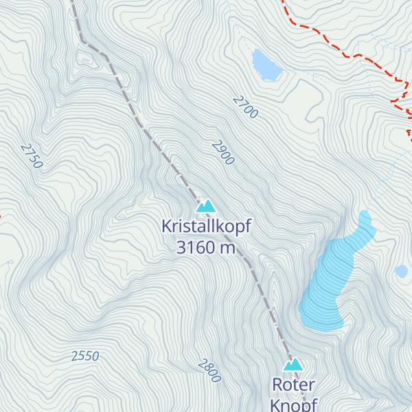 Map of Kristallkopf
