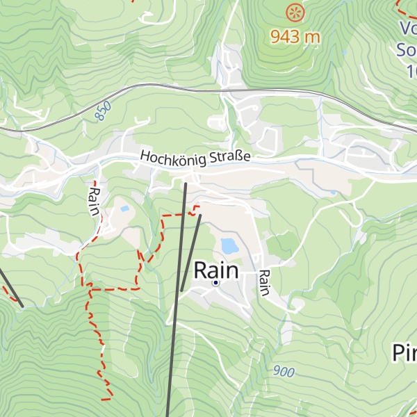 Map of Kraller Alm