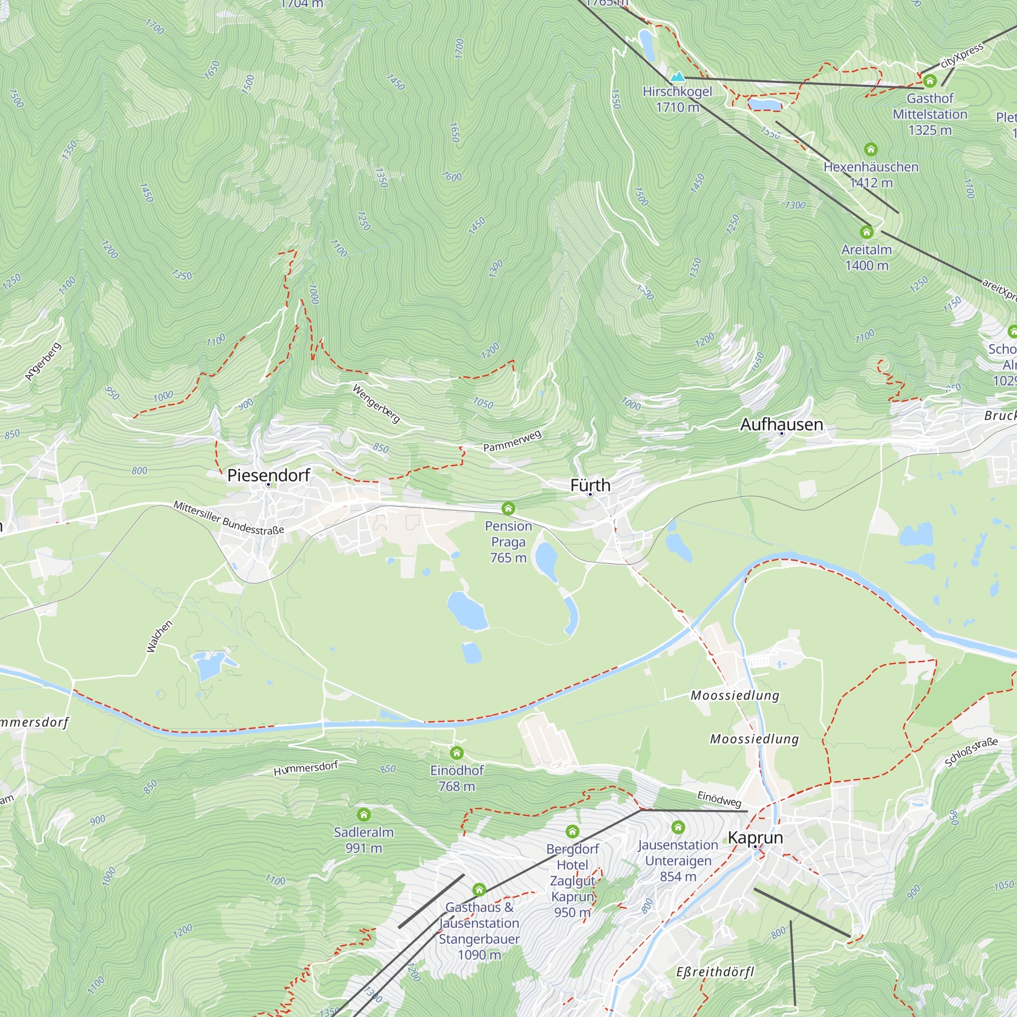 Pension Praga map