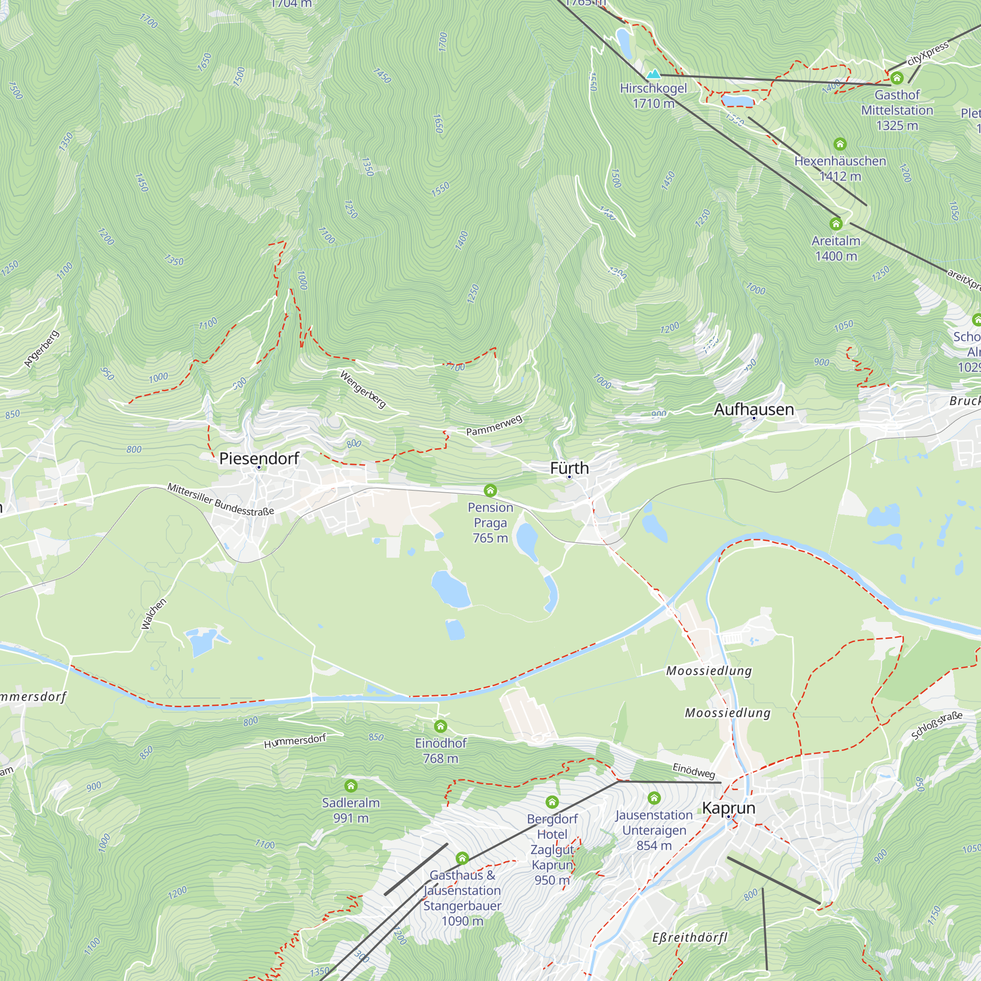 Pension Praga map