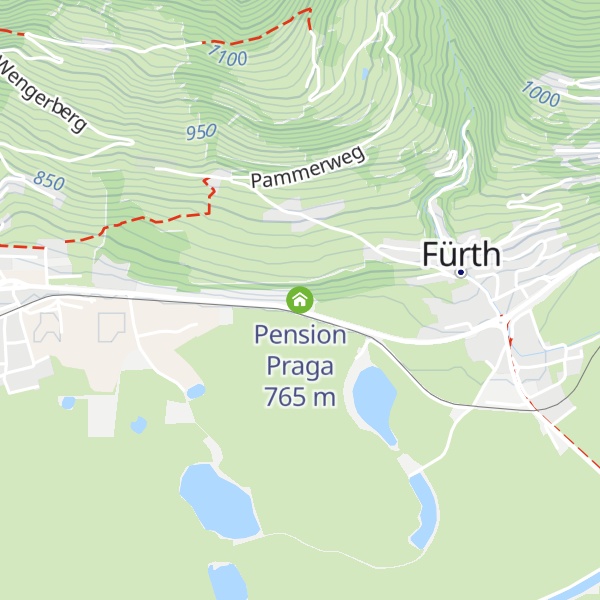 Map of Pension Praga