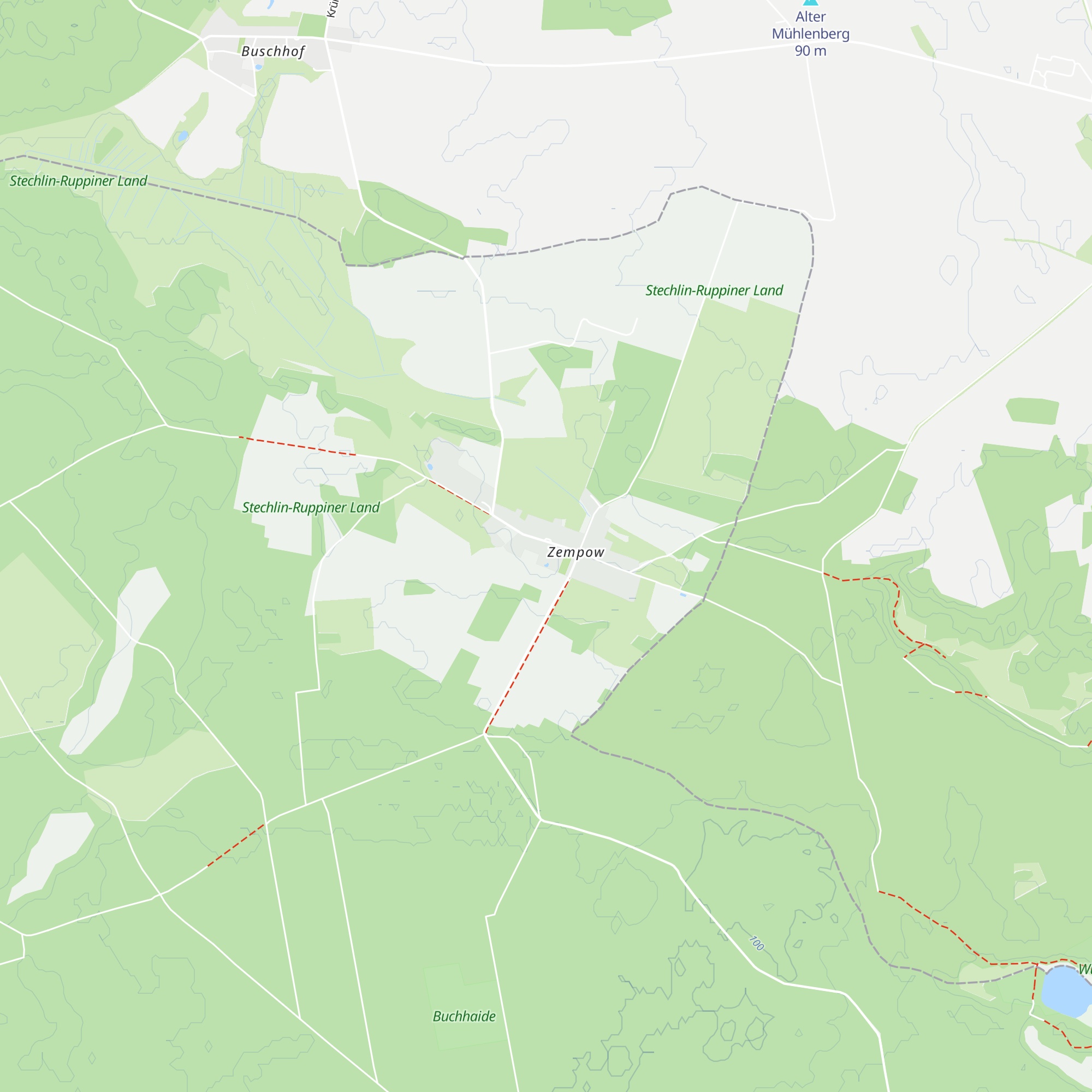 Hüttenhainhof map