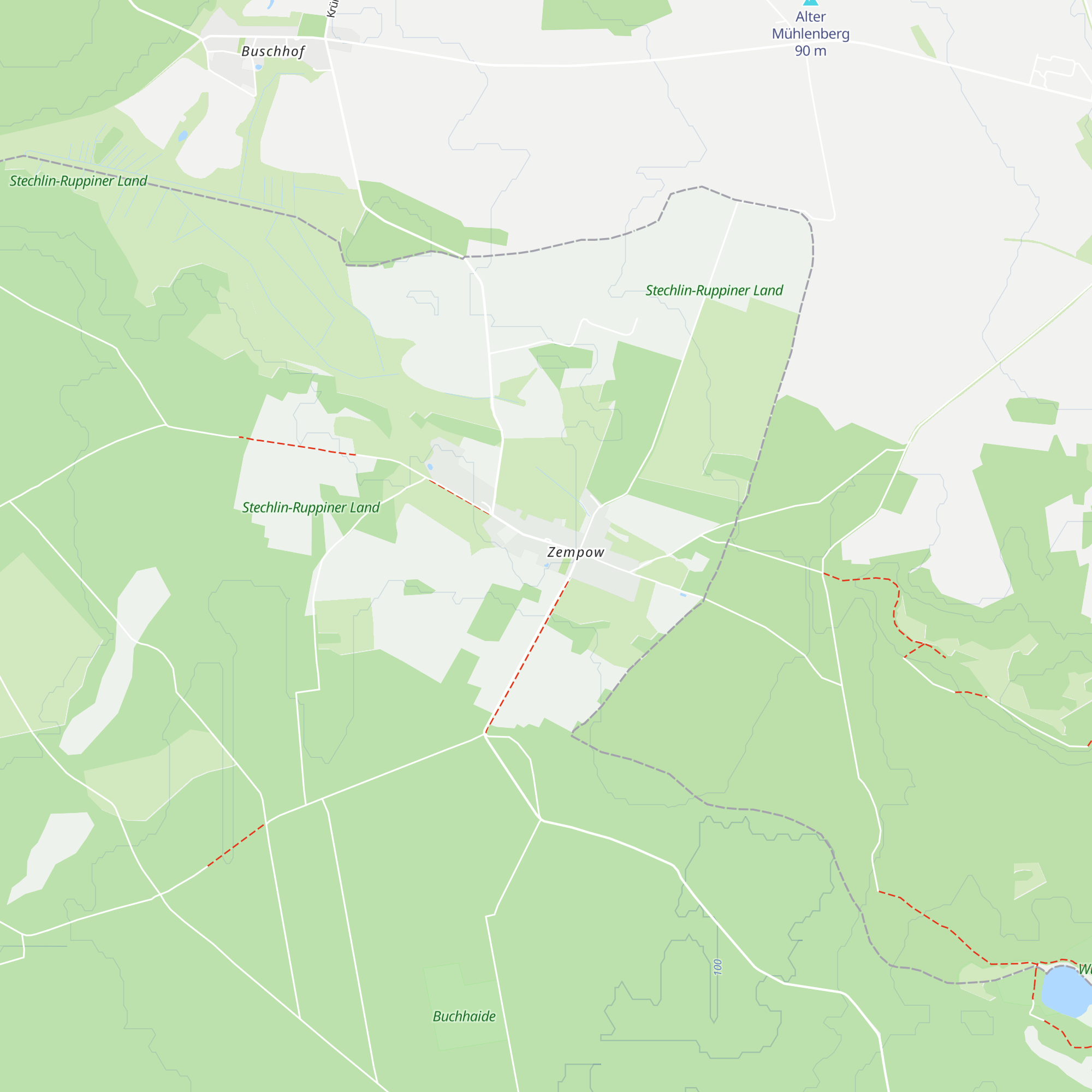 Hüttenhainhof map