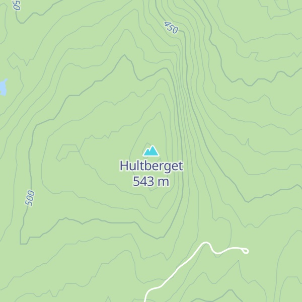 Map of Hultberget