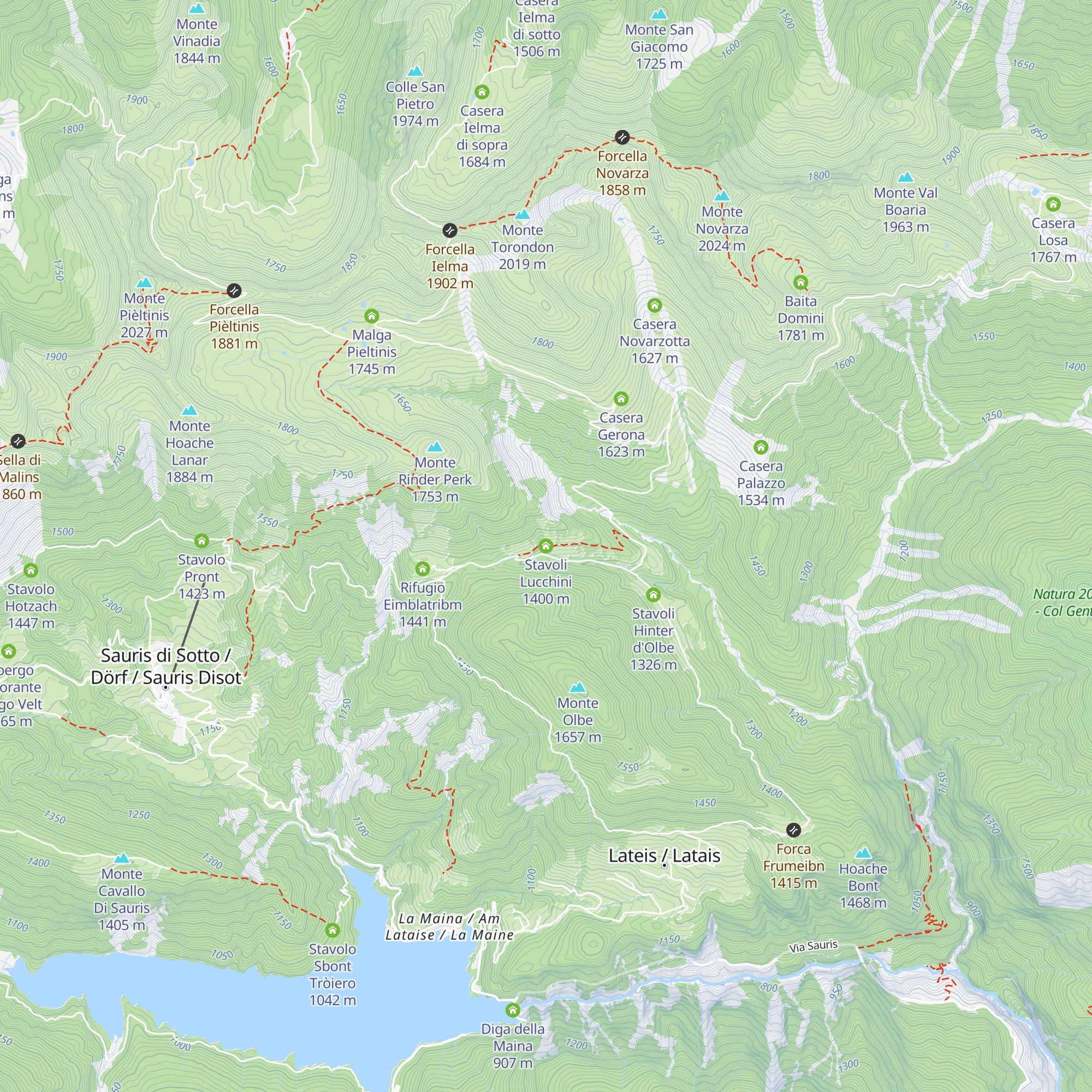 Stavoli Lucchini map
