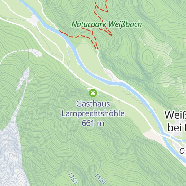 Map of Gasthaus Lamprechtshöhle