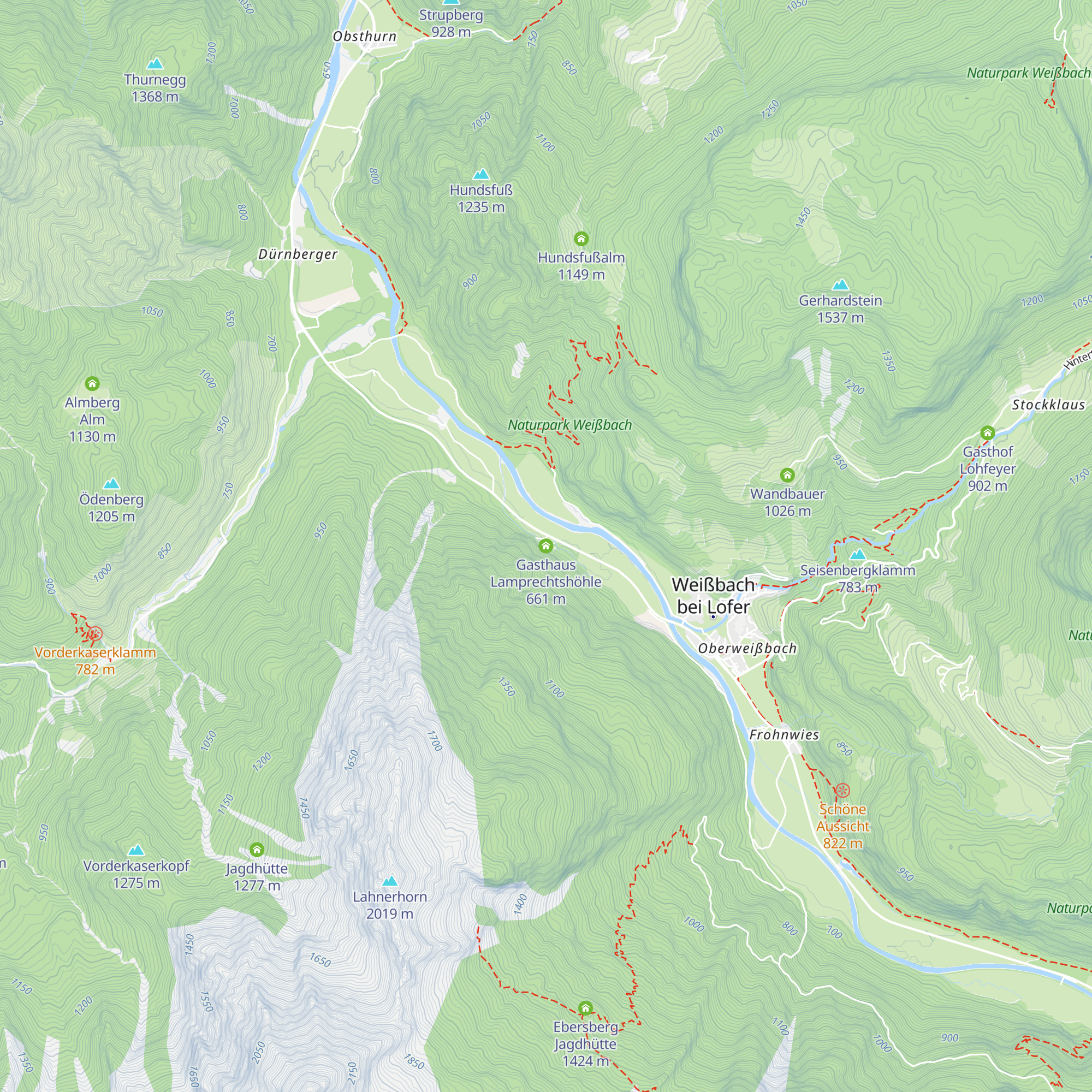 Gasthaus Lamprechtshöhle map