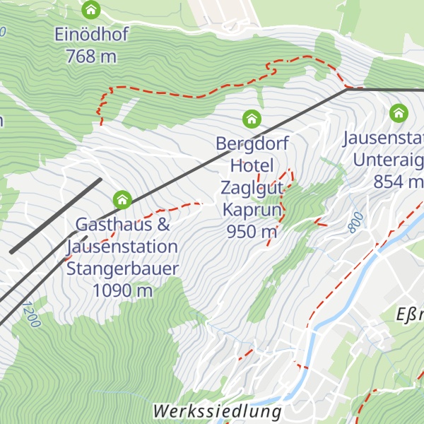 Map of Pension Weißsteinalm