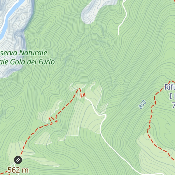 Map of Case Sant'Ubaldo