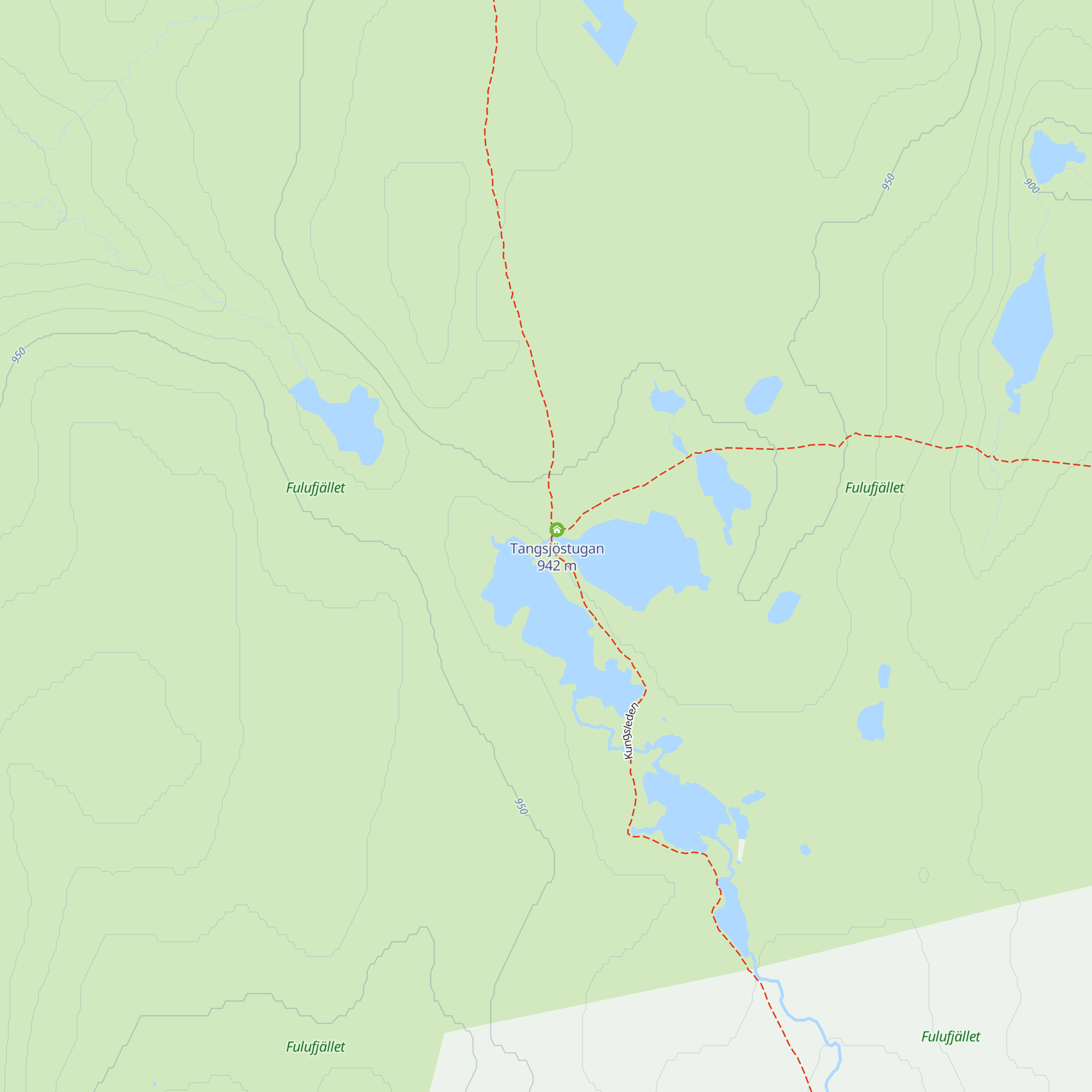 Lilla Tangsjöstugan map