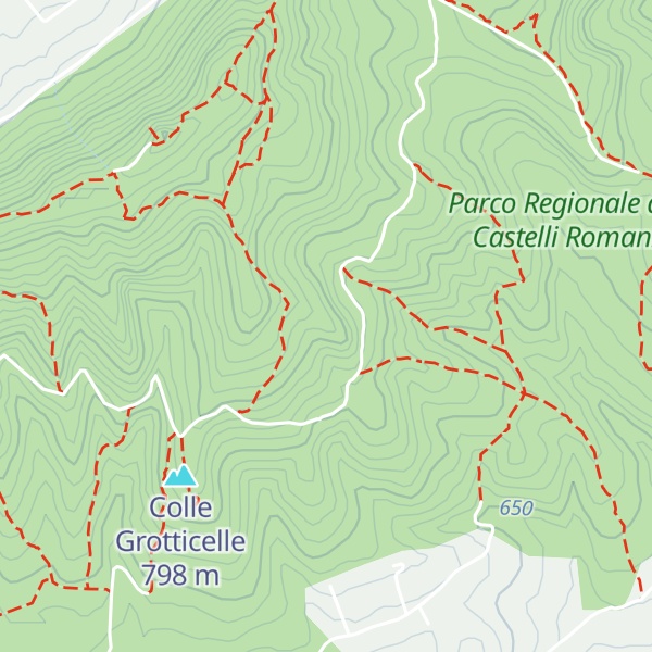 Map of Colle Giovannone