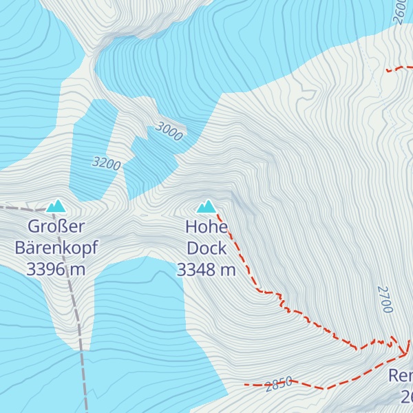 Map of Hohe Dock