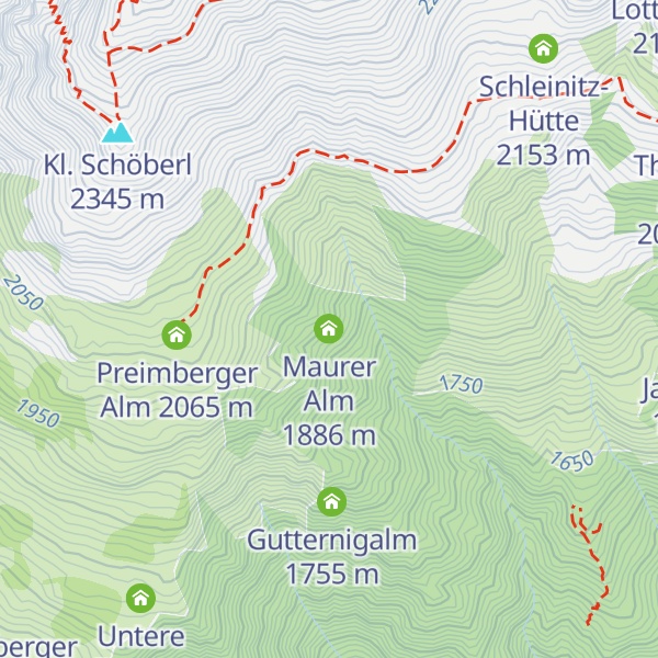 Map of Maurer Alm