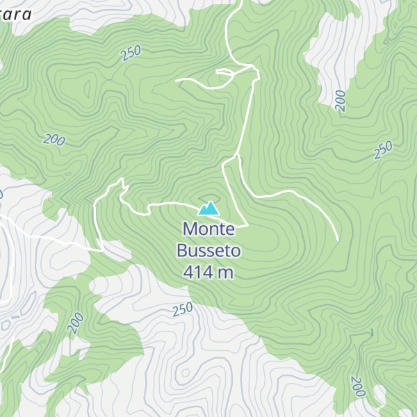 Map of Monte Busseto