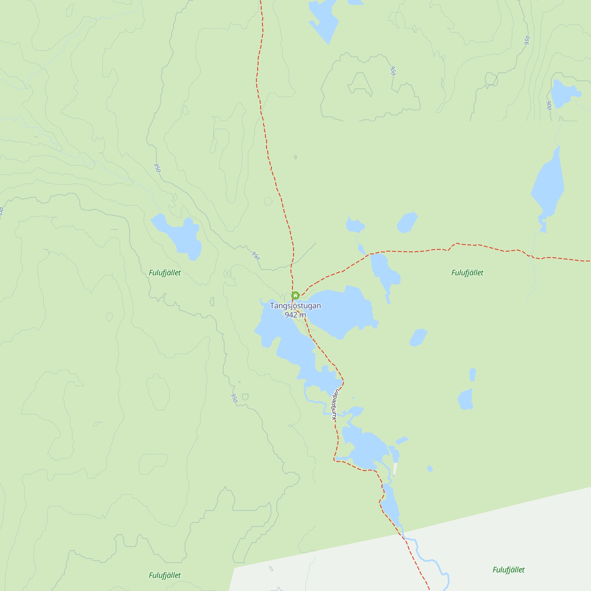 Tangsjöstugan map