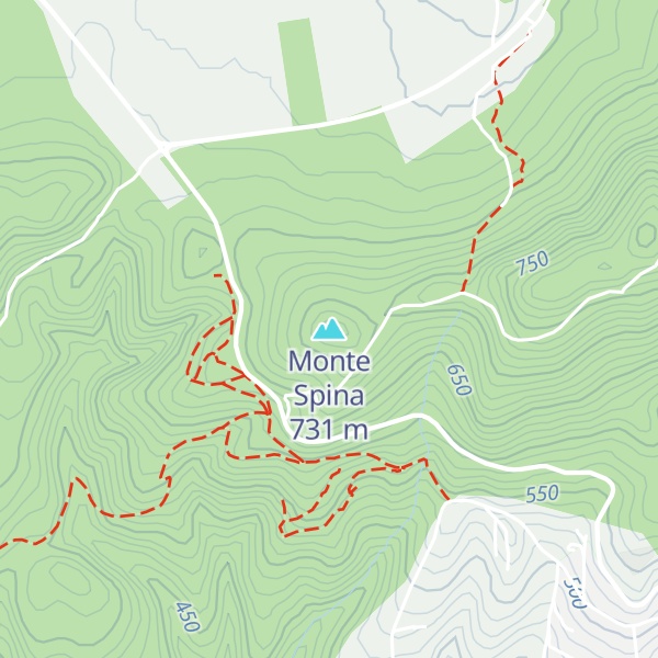 Map of Monte Spina