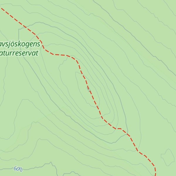 Map of Granberget