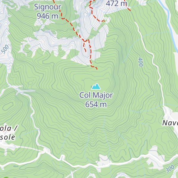 Map of Bivacco col Maior