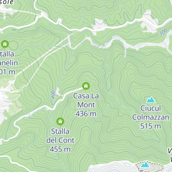Map of Casa La Mont