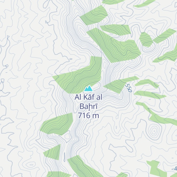 Map of Al Kāf al Baḩrī