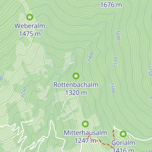 Map of Rottenbachalm