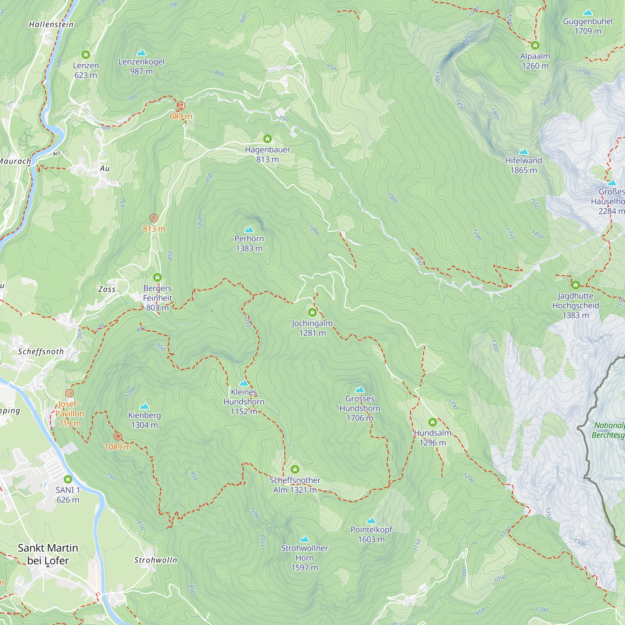 Jochingalm map