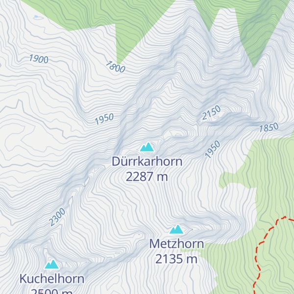 Map of Dürrkarhorn