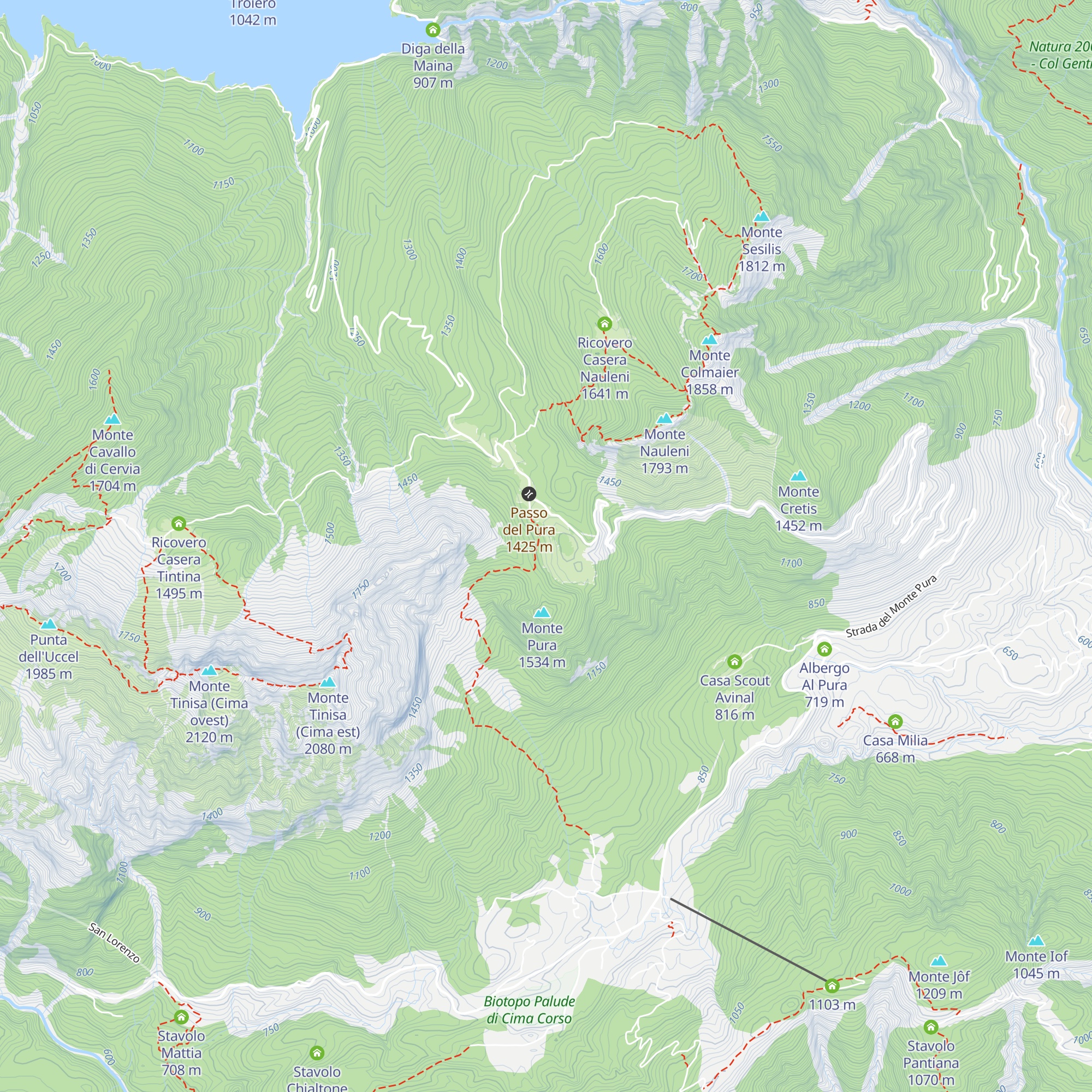 Agriturismo Schene Welde map