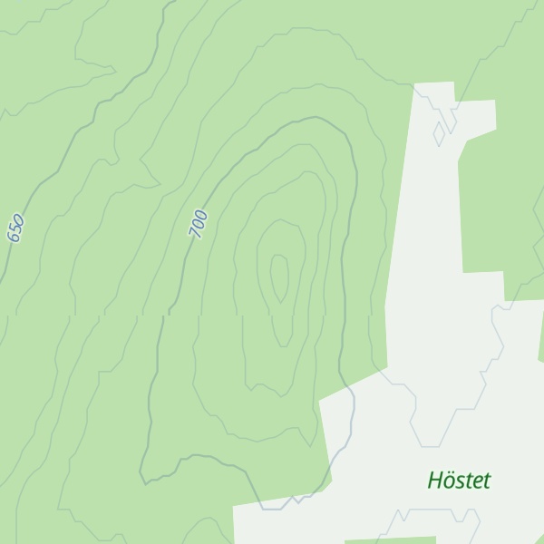 Map of Björnklinkåsen