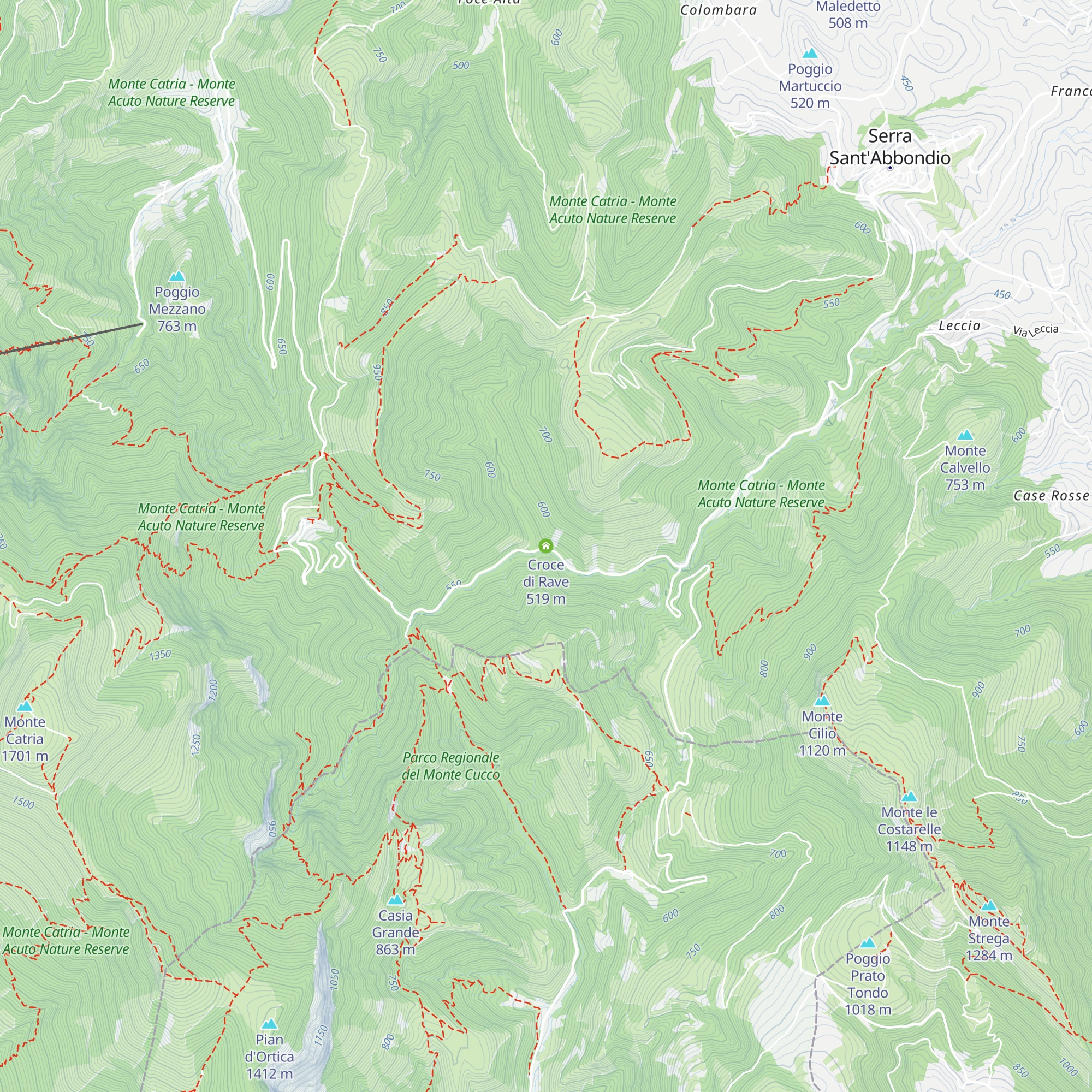 Croce di Rave map