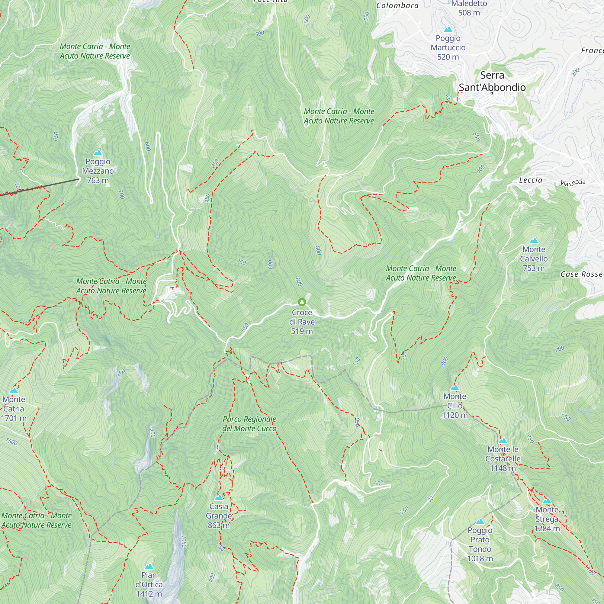 Croce di Rave map