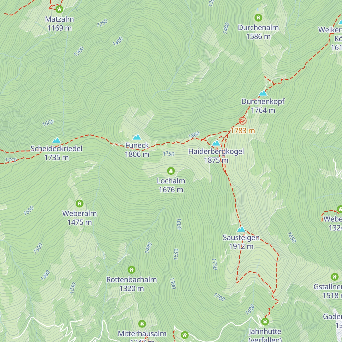 Lochalm map